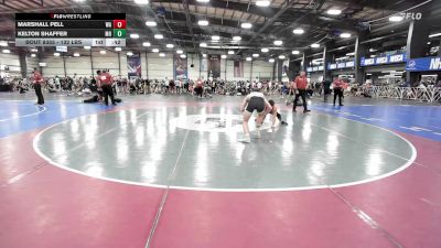 132 lbs Consi Of 64 #2 - Marshall Pell, WA vs Kelton Shaffer, MO