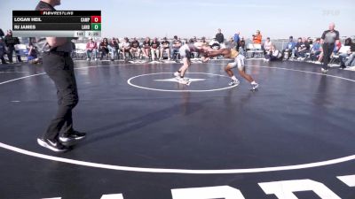 133 lbs Rr Rnd 1 - Logan Heil, Campbell vs Rj James, Lander