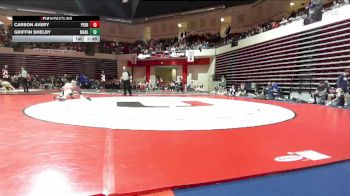 126 lbs Quarterfinals (8 Team) - Carson Avery, PERRY vs Griffin Shelby, MARLOW