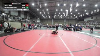106 lbs Quarterfinal - Alex Hall, St. Pius X (Kansas City) vs Marztian Ioanis, Neosho
