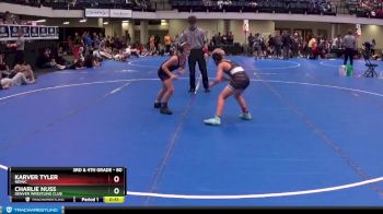 80 lbs Cons. Round 3 - Karver Tyler, NEIWC vs Charlie Nuss, Denver Wrestling Club