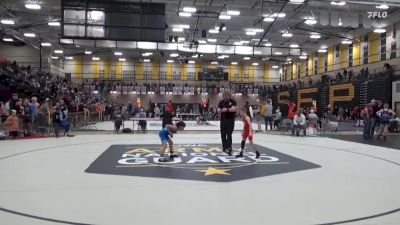 58 lbs Champ. Round 2 - Mason Miller, Sebolt Wrestling Academy vs Kain Mendez, Sebolt Wrestling Academy