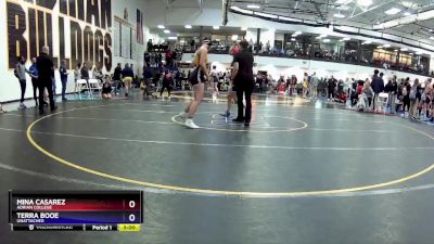 145B Champ. Round 2 - Mina Casarez, Adrian College vs Terra Booe, Unattached