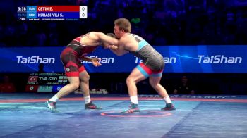 92 kg Final 1-2 - Eyyup Cetin, Turkey vs Sandro Kurashvili, Georgia