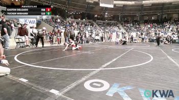 49 lbs Round Of 64 - Easton Delgado, Prime Wrestling vs Tucker Wishard, Claremore Wrestling Club