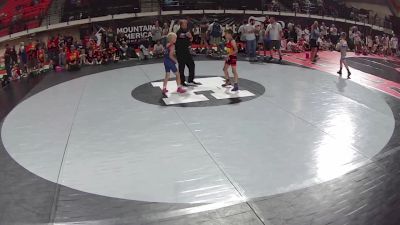 70 lbs Jacob Buckley, Montana 12U Boys vs Kyler Blaisdell, Idaho 1 12U Boys