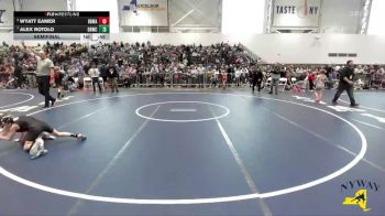 62 lbs Semifinal - Wyatt Eamer, Black Belt Wrestling Academy vs Alex Rotolo, Deep Roots Wrestling Club