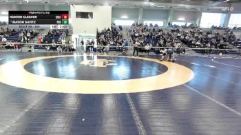 165 lbs Champ. Round 2 - Mason Savitz, Penn State Behrend vs Hunter Cleaver, Centenary (nj)