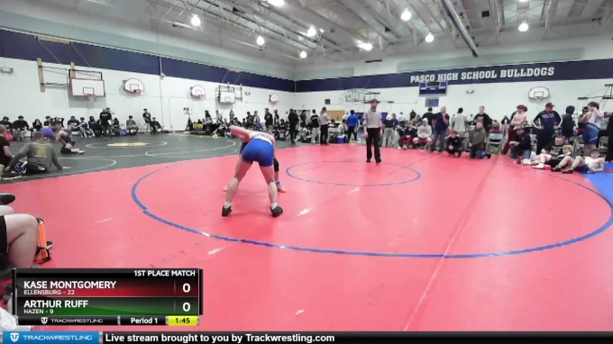 190 lbs Finals (2 Team) - Arthur Ruff, Hazen vs Kase Montgomery, Ellensburg