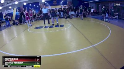 126 lbs Round 4 (8 Team) - Gustavo Ferreira, VHWC vs Ashtin Diggs, Avalon WV