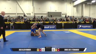 Jorge Luiz F. Fernandes vs Jack Allen Rimmer 2025 World IBJJF Jiu-Jitsu No-Gi Championship