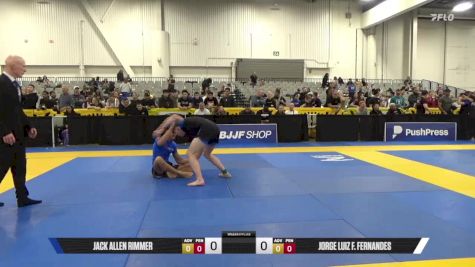 Jorge Luiz F. Fernandes vs Jack Allen Rimmer 2025 World IBJJF Jiu-Jitsu No-Gi Championship
