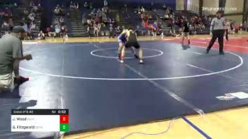120 lbs Consolation - Jaiden Wood, Flowery Branch Jr. Wrestling vs Gavin Fitzgerald, Cambridge Bears Youth Wrestling