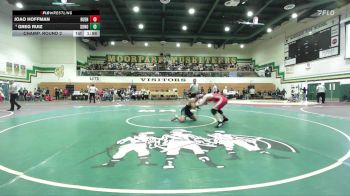 144 lbs Champ. Round 2 - Joao Hoffman, Hueneme vs Greg Ruiz, Sonora