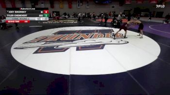 125 lbs Cons. Round 4 - Tyler Chenevert, Augsburg vs Joey Sikorsky, North Central