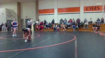 Girls 170 lbs Champ. Round 1 - Avery Rose, Hayden vs Isabella O`Leary, Shawnee Heights