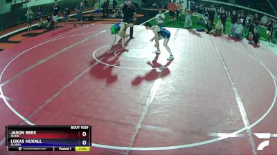 130 lbs Champ. Round 1 - Lukas Nuxall, Alaska vs Jason Rees, Idaho