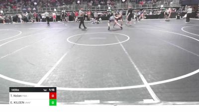 140 lbs Quarterfinal - Evan KILEEN, Unaffiliated vs Tyler Nolan, Purler Wrestling Academy