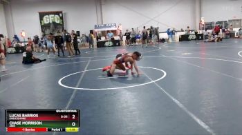 105 lbs Quarterfinal - Chase Morrison, Ares vs Lucas Barrios, Eagle Empire