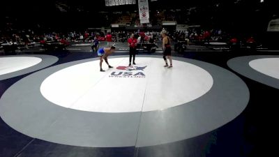 150 lbs Connor Miller, NAWA - North Area Wrestling Association vs Cade Johnston, SDIKWA - San Diego-Imperial Kids Wrestling Association