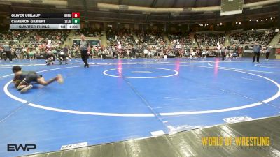 67 lbs Quarterfinal - Oliver Umlauf, Berge Elite Wrestling Academy vs Cameron Gilbert, The St James Academy