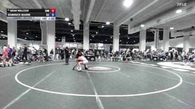 61 lbs Champ. Round 1 - Sean Willcox, St. John Bosco High School Wrestling vs Dominick Marre, Illinois