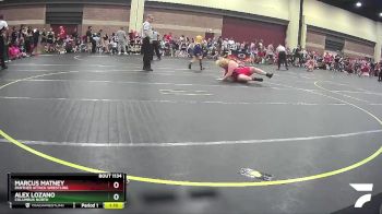 Round 3 - Alex Lozano, Columbus North vs Marcus Matney, Panther Attack Wrestling