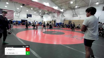 145 lbs Round Of 32 - Ibrahim Khan, Info Tech vs Antonio Estrada, Long Island City