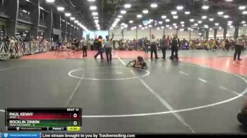 92 lbs Round 5 (6 Team) - Rocklin Zinkin, Team California vs Paul Kenny, Apex