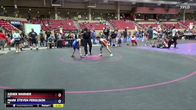 74 lbs Round 3 - Asher Warner, CO vs Mark Steven Ferguson, NE