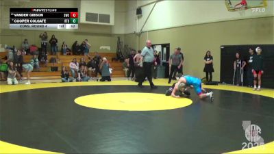 103 lbs Cons. Round 4 - Vander Gibson, Smashmouth Wrestling Club vs Cooper Colgate, Run To Danger