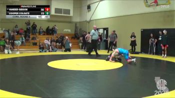 103 lbs Cons. Round 4 - Vander Gibson, Smashmouth Wrestling Club vs Cooper Colgate, Run To Danger