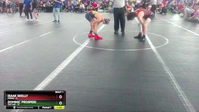 120 lbs Finals (2 Team) - Dominic Prosperi, 330 Lab vs Isaak Skelly, FORGE