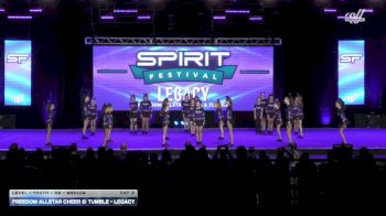 Freedom Allstar Cheer & Tumble - Legacy [2026 L1 Youth - D2 - Medium Day 3] 2026 Spirit Fest Grand Nationals