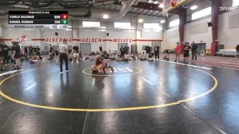 135 lbs Round 4 (12 Team) - Carlo Salinas, Mat Assassins Red vs Daniel Roman, Scorpions