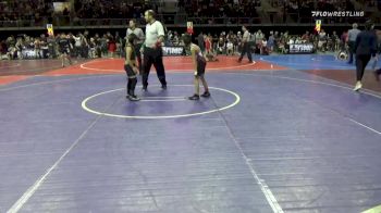 66 lbs Round Of 16 - Mateo Gonzales, Espanola Junior Wrestling vs Sebastian Lopez, NXT Level Wrestling