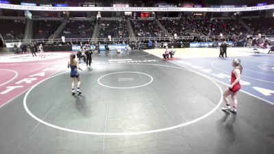 120 lbs Cons. Round 2 - Tayah Beach, SVEC vs Lily Blazina, Northern Adirondack/Beekmantown