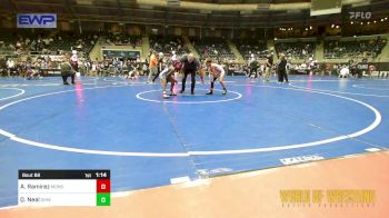 67 lbs Semifinal - Aaron Ramirez, Monster Garage vs Quentin Neal, Greater Heights Wrestling