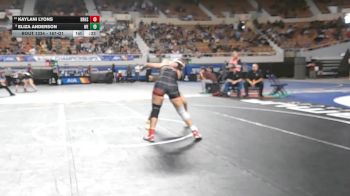 167-D1 3rd Place Match - Kaylani Lyons, Desert Ridge High School vs Eliza Anderson, Westwood High School