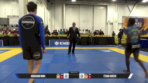 Ethan Guizzo vs Abraham MWA 2025 World IBJJF Jiu-Jitsu No-Gi Championship
