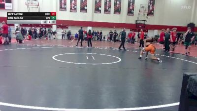 133 lbs Quarterfinal - Jeff Lopez, Oregon State vs Ben Quilpa, Cal Poly Humboldt