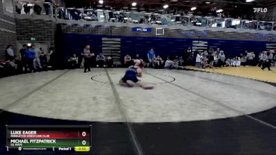 145 lbs Cons. Round 3 - Michael Fitzpatrick, Lil Mavs vs Luke Eager, Middleton Wrestling Club