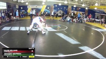 120 lbs Round 5 (8 Team) - Anyhony Aqufreda, Altamonte WC vs Kaleb Williams, Alpha Dogs