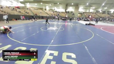 105 lbs Cons. Round 3 - Nikhel Persaud, Brentwood Wrestling Club vs James Drewry, Wave Wrestling Club