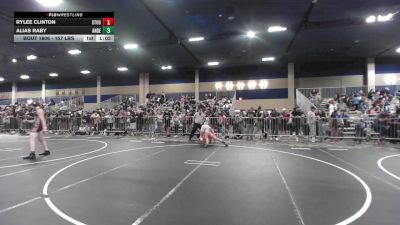 157 lbs Round Of 64 - Rylee Clinton, Stout Wr Ac vs Alias Raby, Anderson Wrestling