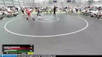 220 lbs Round 1 (16 Team) - Caleb Cunningham, Ohio Scarlet vs Lamar Bradley, Illinois