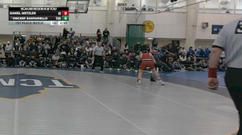141 lbs 1st Place Match - Vincent Santaniello, Tcnj vs Daniel Metzler, Albright College