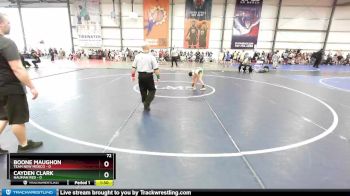 72 lbs Rd# 8- 12:30pm Saturday Final Pool - Boone Maughon, Team New Mexico vs Cayden Clark, Nauman Red