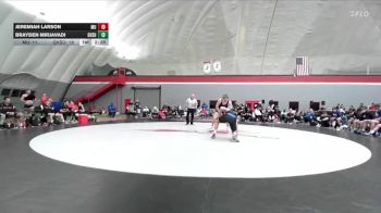 197 lbs Finals (2 Team) - Brayden Mirjavadi, Grand Valley State vs Jeremiah Larson, Maryville