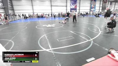 80 lbs Rd# 4- 2:00pm Friday Final Pool - Colton Bryce, Dynasty Deathrow vs Bentley Gatica, Michigan S.W.A.T